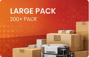 Duracell batteries for Bahrain order 3